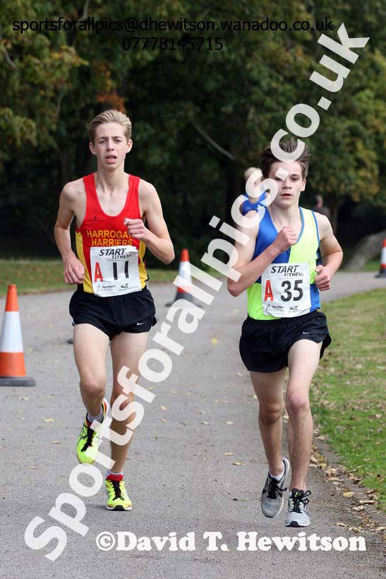 Boys under-15s, Northern Road Relays, Blackpool. Photo: David T. Hewitson/Sports for All Pics